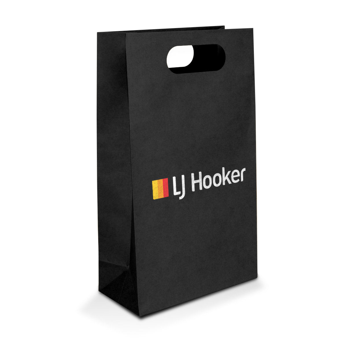 129197 - Die Cut Paper Wine Bag