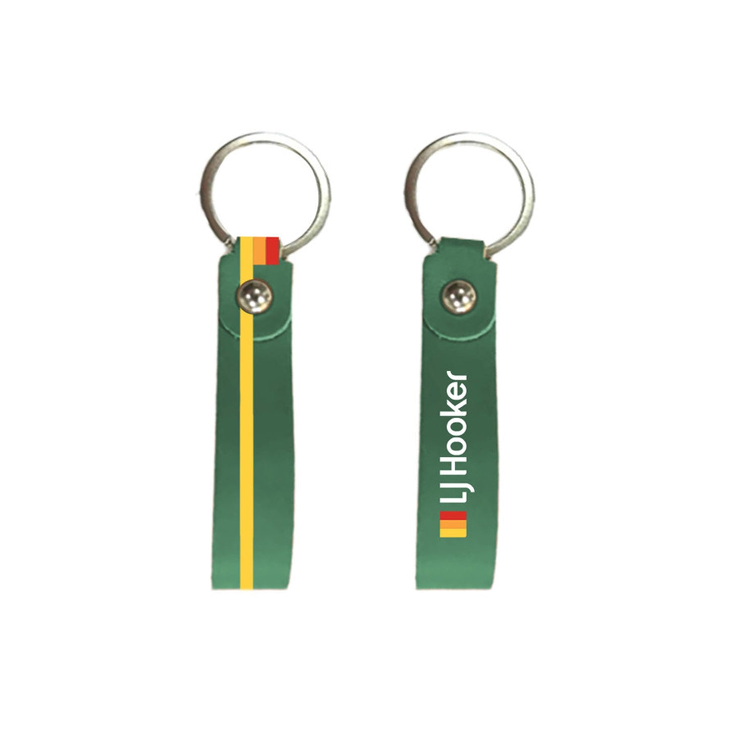 111777 - Coloured Loop Keychain- Green