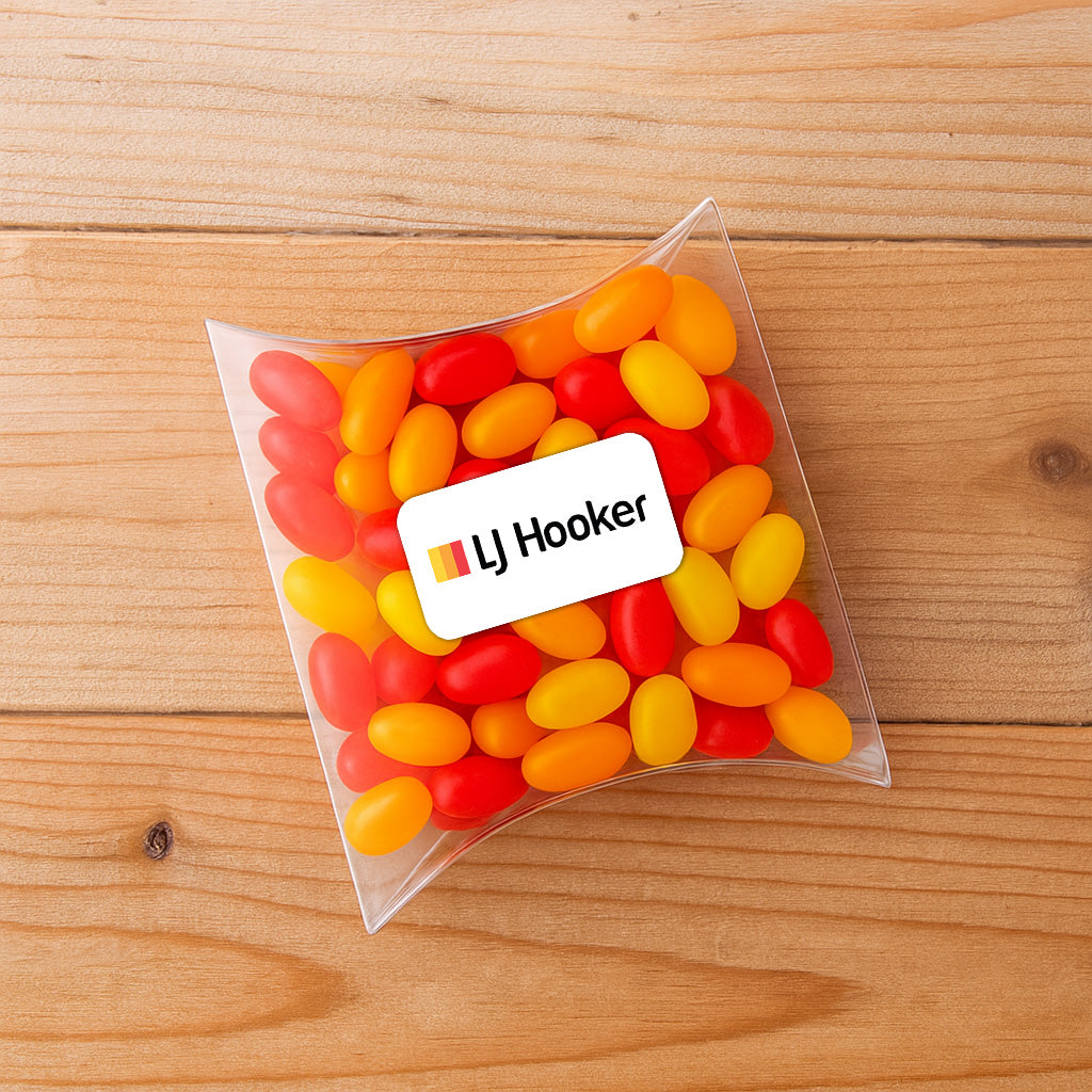 Corporate Colour Mini Jelly Beans in Pillow Pack LL4866