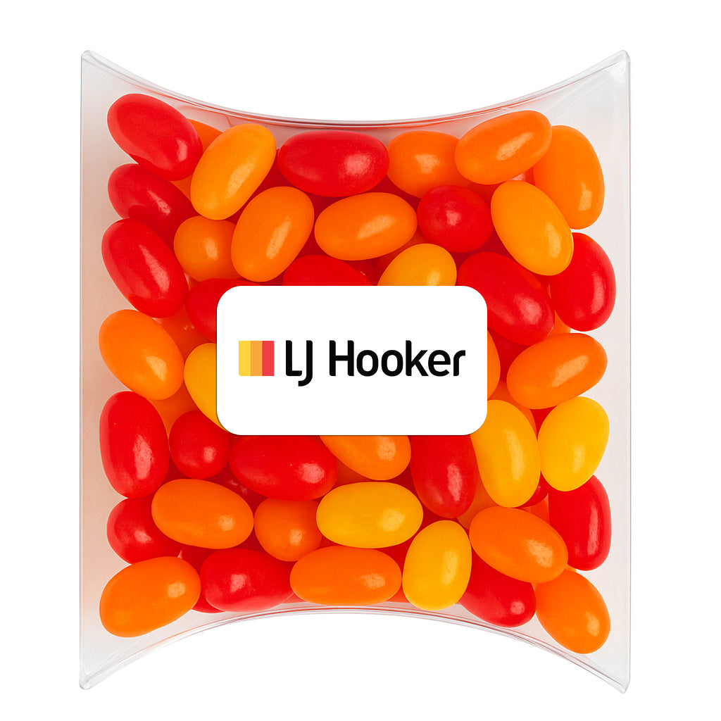 Corporate Colour Mini Jelly Beans in Pillow Pack LL4866