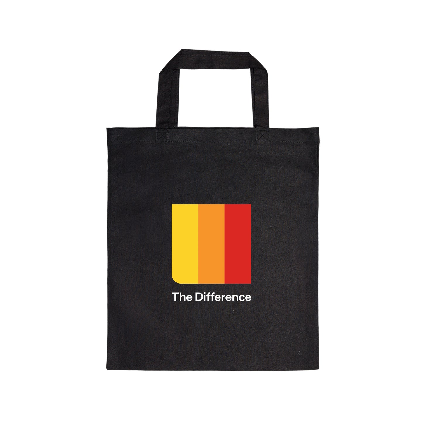 Coloured Cotton Short Handle Tote Bag LL509