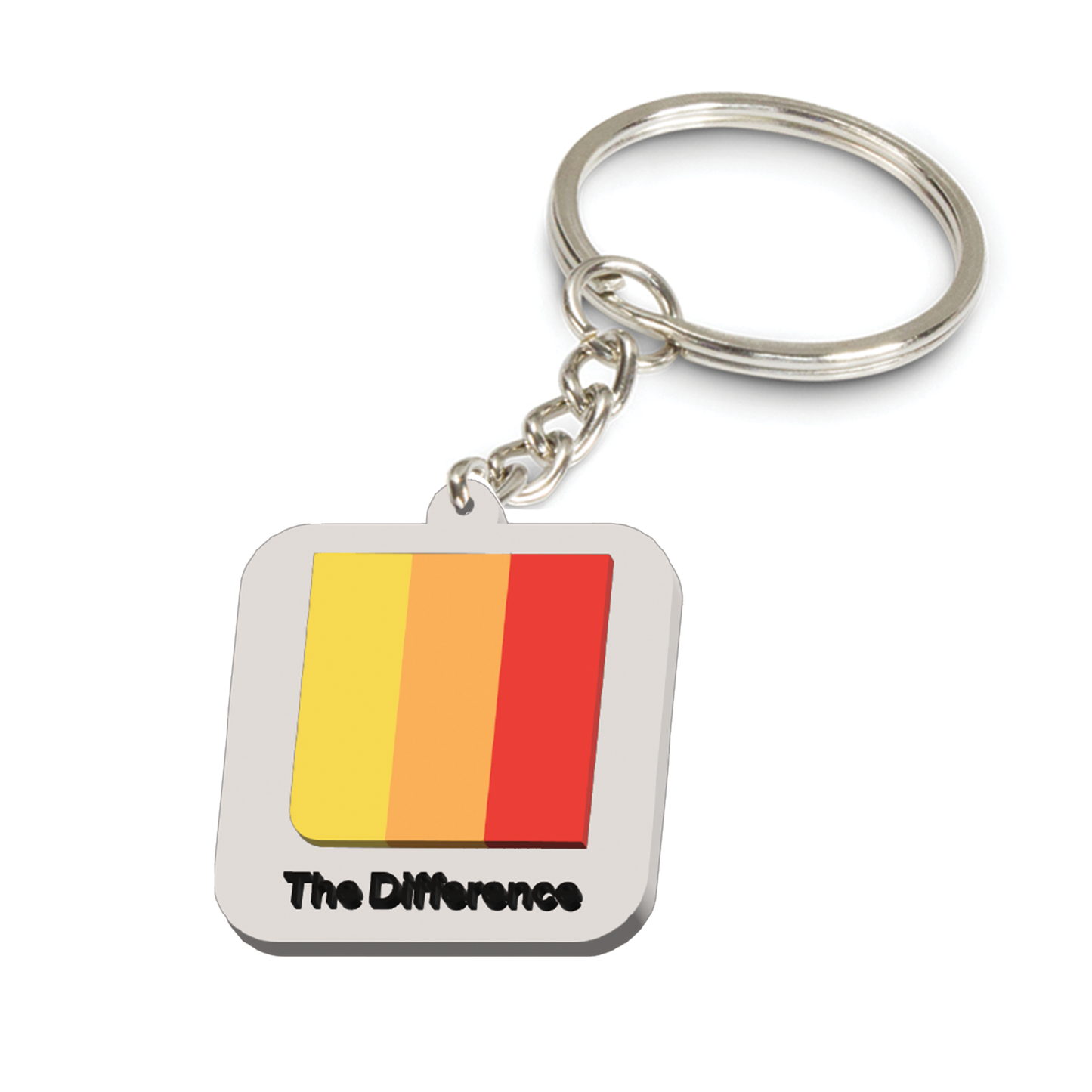 111770 - PVC Key Ring Small - Both Sides Moulded Difference