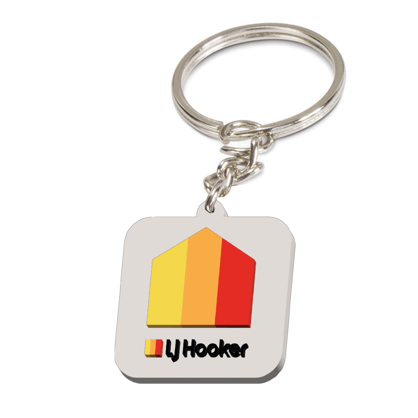 111770 - PVC Key Ring Small - Both Sides Moulded House