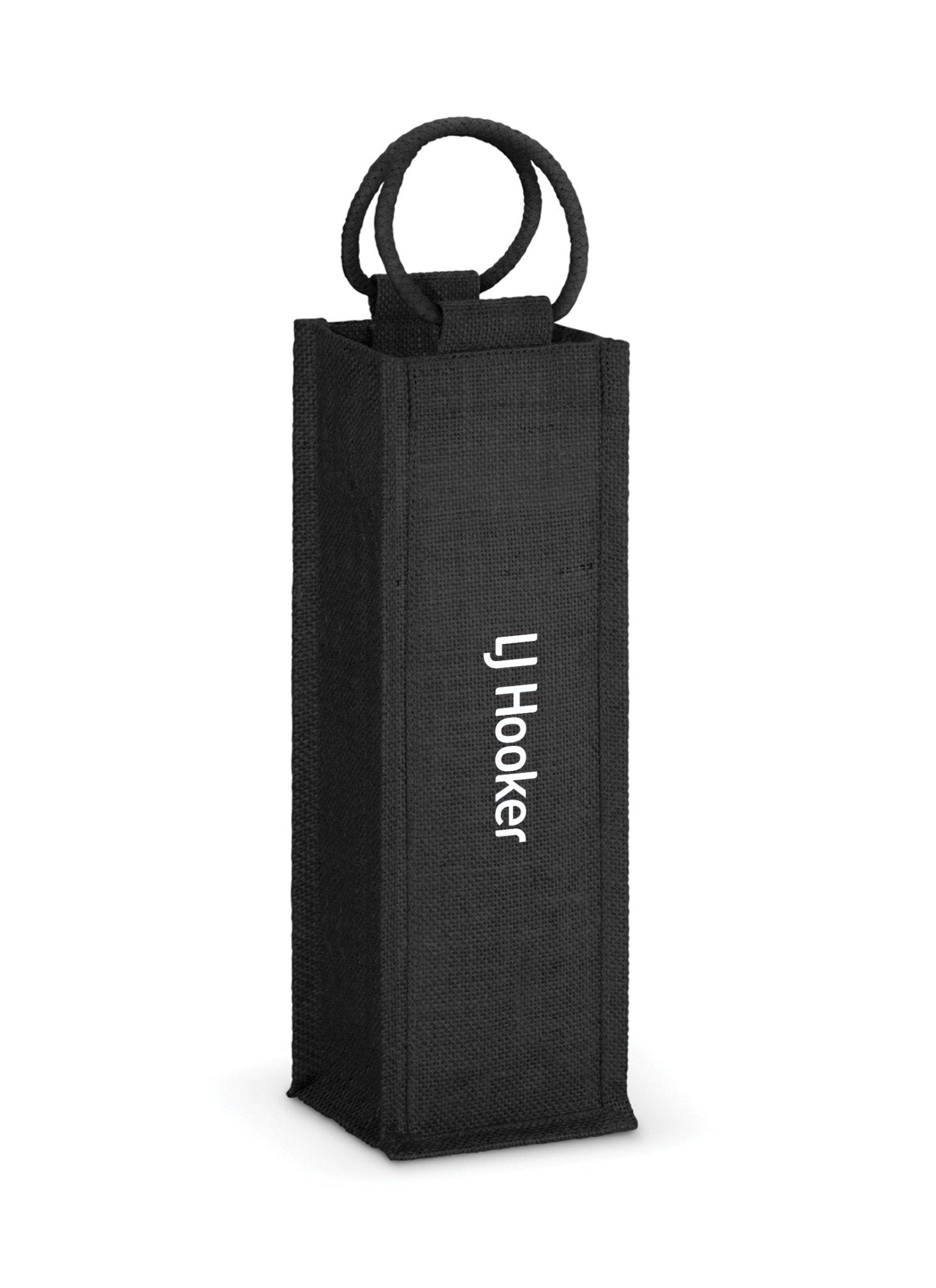 109081 - Napoli Jute Wine Carrier - LJ Hooker Group