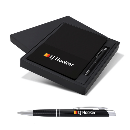 129680 - Harvard Notebook and Pen Gift Set