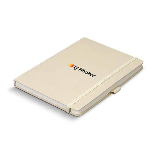 128471 - Terra Recycled Paper Hard Cover Notebook