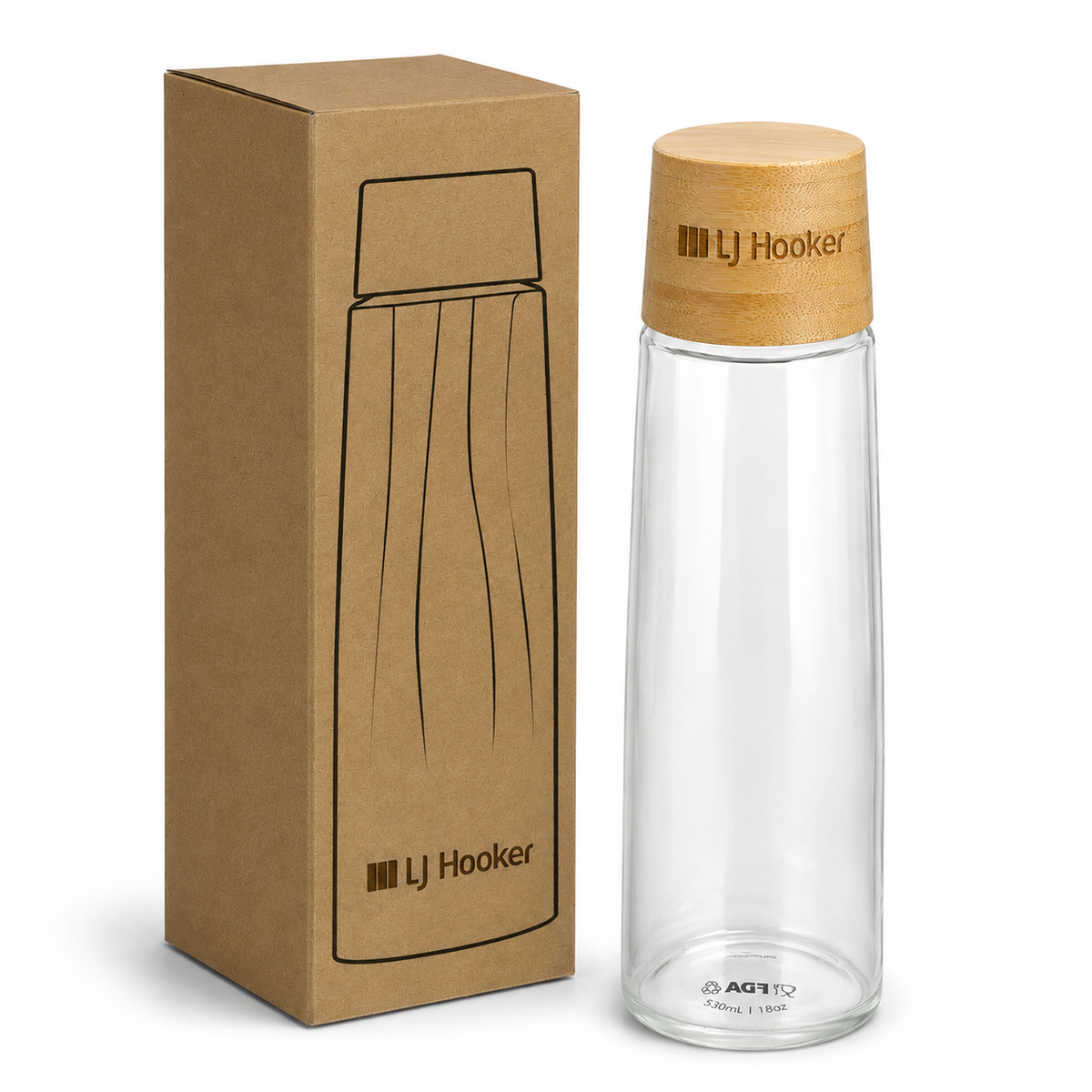 126871 - SPICE Calypso Glass Bottle - 750ml