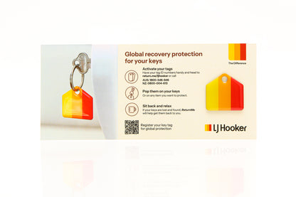 LJH Branded Key Recovery Tag