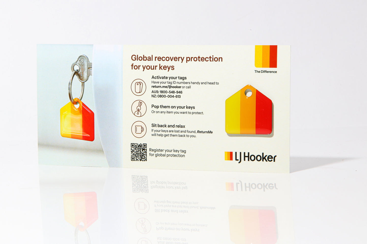 LJH Branded Key Recovery Tag