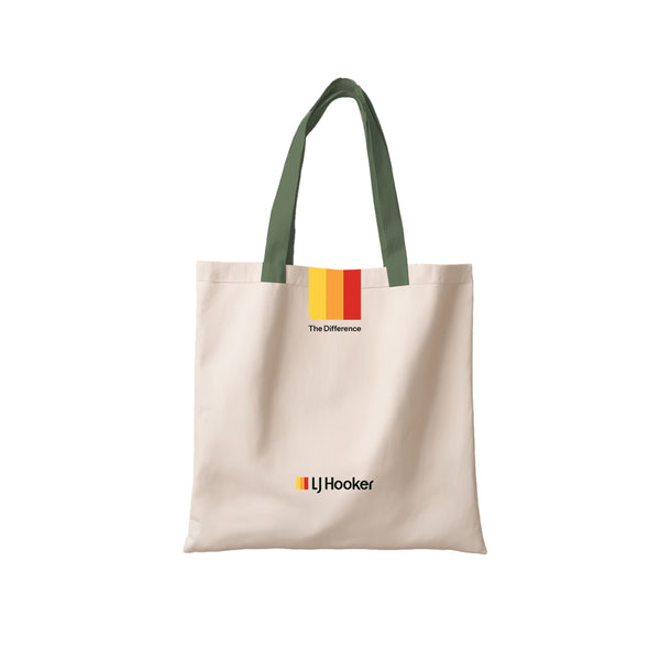 112920 - Rembrandt Cotton Tote Bag Linen Green – Promo On Demand