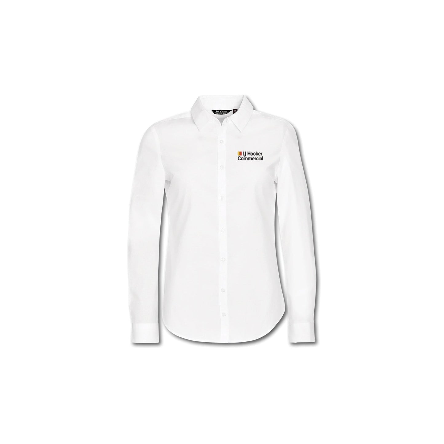 120015 - SOLS Blake Women's Long Sleeve Shirt White - LJ Hooker Group