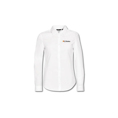 120015 - SOLS Blake Women's Long Sleeve Shirt White - LJ Hooker Group